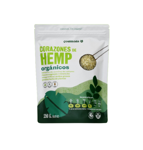 Semillas de Hemp orgánicas 250 g