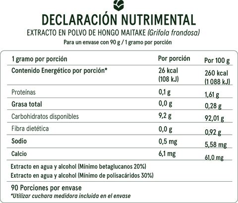 DECLARACIÓN NUTRIMENTAL