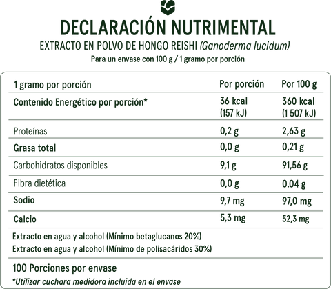 DECLARACIÓN NUTRIMENTAL