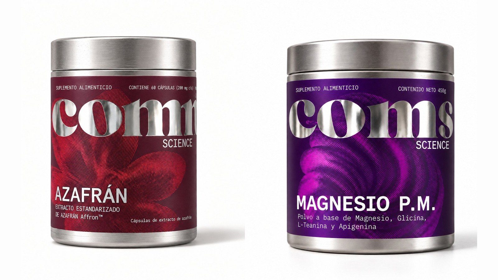 Latas de Azafrán y Magnesio P.M. de Commons Science